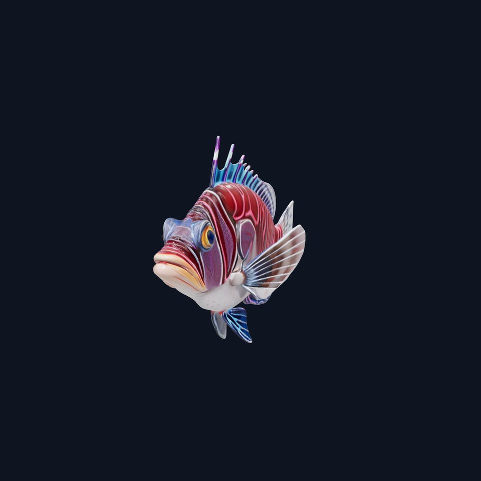 Vibrant Fish model pack